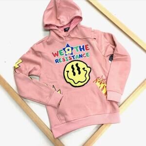 We R The Resistance Hoodie (Pink) women’s hoodie size medium